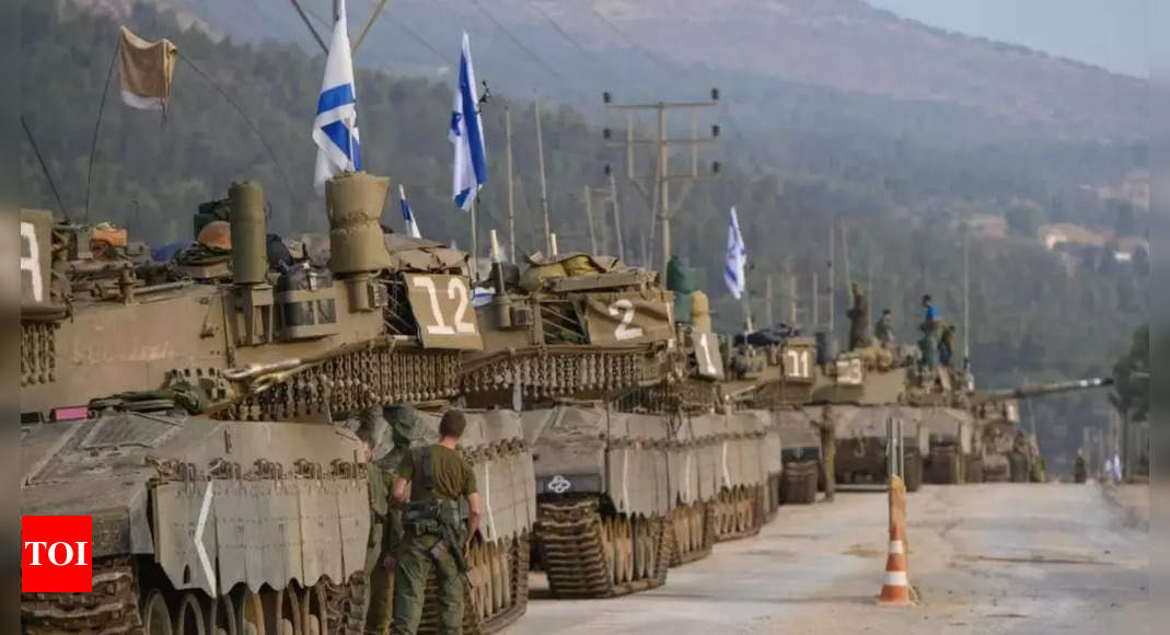 Israël déploie des centaines de chars et de soldats à la frontière de Gaza alors qu’une « offensive terrestre » se profile