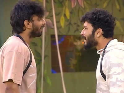 Bigg Boss Tamil 7 Vishnu and Vijay Varuma getting into an ugly