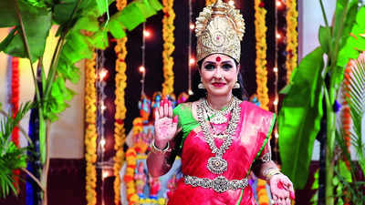 I take it as a form of blessing to have played a goddess during Dasara: Anu Prabhakar