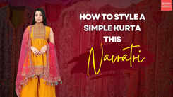 Navratri Special: How to Style a Simple Kurta