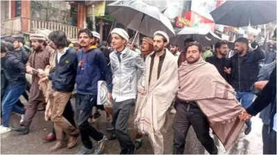 Youth in PoK protests against inflation, unemployment
