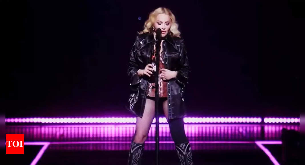 'How can human beings be so cruel?' Madonna stops the concert in ...