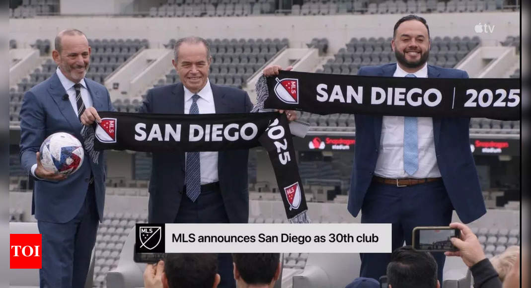 San Diego football club: MLS welcomes its 30th team - Times of India