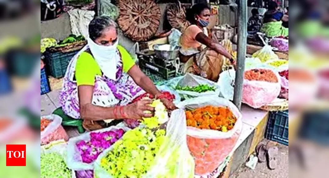 Prices Flowers Festival Season Pushes Up Prices Of Flowers, Fruits