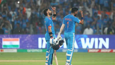 World Cup: Virat Kohli hits 48th ODI ton as clinical India drub Bangladesh by 7 wickets for 4th straight win