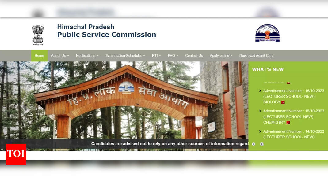 HRTC Conductor 2023 exam date announced at hppsc.hp.gov.in, check details here