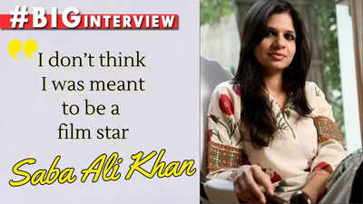 Saba Ali Khan: I don’t think I was meant to be a film star - #BigInterview
