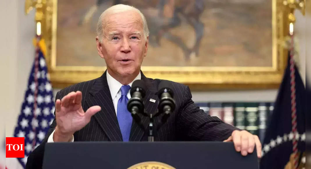 Biden, EU leaders to meet as trade tensions, Israel-Hamas war simmer – Times of India