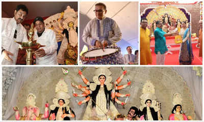 Star-studded Durga Pujas of Mumbai