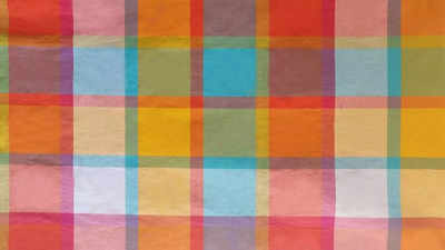 RAINBOW-PLAID CHECK Fabric