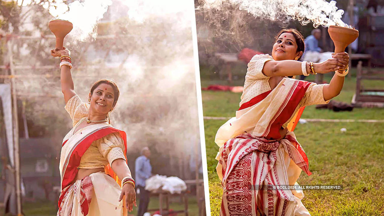 Maharashtrian attire for kids fancy dress competition! and the pose is so  Poise! love it!