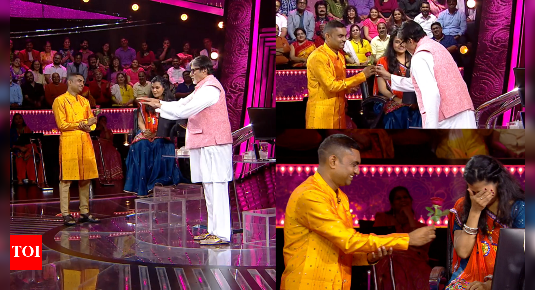 Kaun Banega Crorepati 15 Amitabh Bachchan turns marriage counsellor for Rashmika, gets her