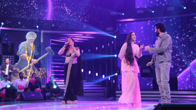 Utkarsh Sharma and Simrat Kaur recreate their song ‘Chal Tere Ishq Mein’ with Neeti Mohan on Sa Re Ga Ma Pa