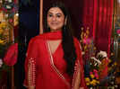 Yashika looked vibrant in a red outfit at an exhibition held at Hyatt Regency in Chennai