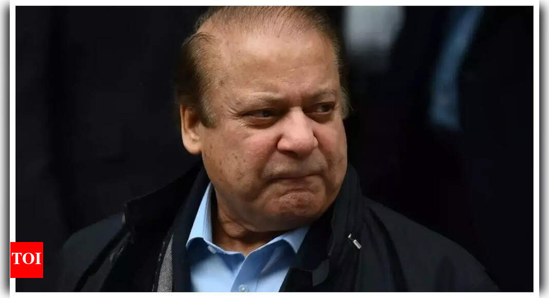 Pakistan's three-time premier Nawaz Sharif arrives home from exile