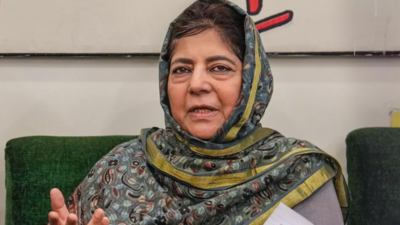 Mehbooba Mufti leads PDP protest against Israel's offensive in Gaza, says it can have grave consequences for world