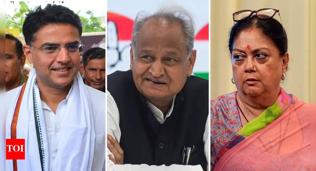 Rajasthan elections: Vasundhara Raje in BJP’s second list; Congress fields Ashok Gehlot from Sardarpura, Sachin Pilot from Tonk | India News