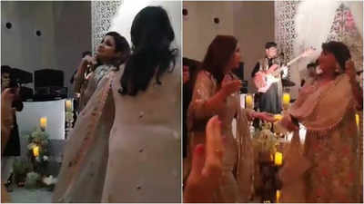 Parineeti Chopra and Priyanka Chopra's mother Madhu Chopra burn the dance floor in an unseen video from Sufi Night