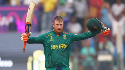 Heinrich Klaasen slams 61-ball ton as South Africa post highest-ever total against England in World Cup