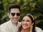 Parineeti Chopra and Raghav Chadha exude royalty in new unseen pictures from their wedding reception