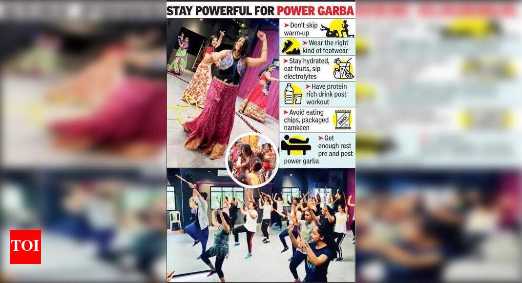 Garba is the new zumba for festive fitness freaks | Nagpur News