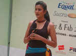 Pooja Chopra at Gold Gym's campaign