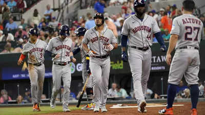 Houston Astros' home woes continue as they face must win ALCS game 6  against Texas Rangers - Times of India