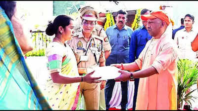CM Yogi hails cops for establishing UP's law & order amid trying times