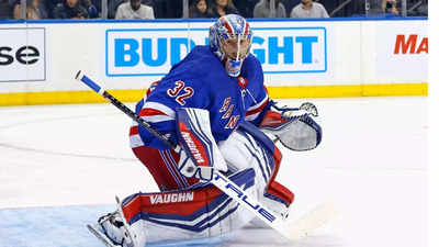 New York Rangers' Jonathan Quick earns first win against Seattle