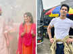 
A sneak peek into Navratri celebrations of Yukti Kapoor, Mudit Nayyar, Krutika Desai, Rohit Chandel
