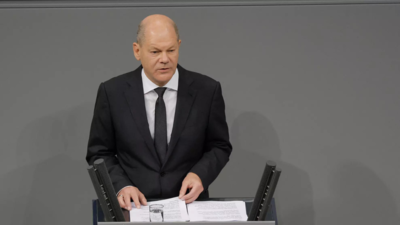 Chancellor Scholz voices outrage at antisemitic agitation in Germany 'of all places'