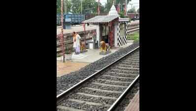 A railway station where faith has a permanent platform ticket