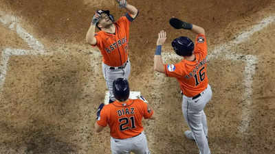 MLB: Houston Astros one win away from World Series trip despite home struggles