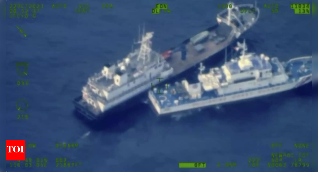 China, Philippines row over collisions in disputed sea