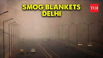 Delhi: Air Quality Index (AQI) hits very poor' category in the National Capital
