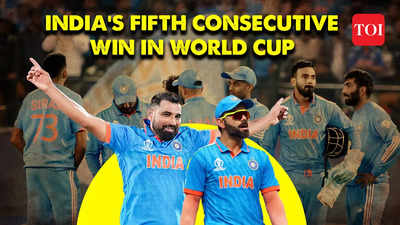 IND vs NZ: India end 20-year jinx against New Zealand in World Cup 2023 top of the table clash