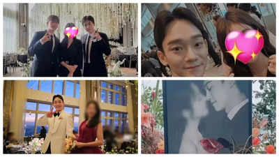 Inside pictures from EXO Chen’s wedding ceremony go viral!