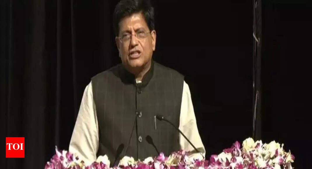 Union Minister Piyush Goyal to attend future investment initiative in Riyadh, Saudi Arabia – Times of India