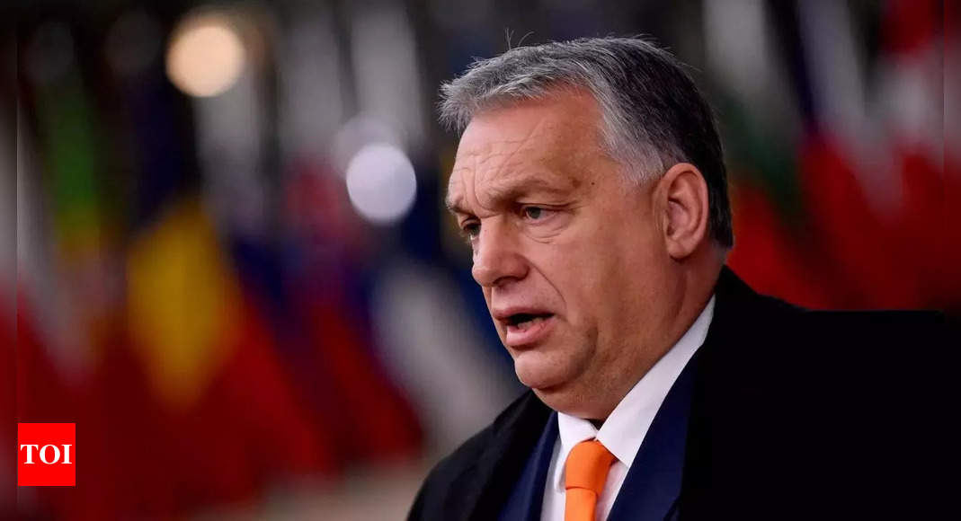 Eyeing EU election, Orban calls Brussels a 'bad contemporary parody'