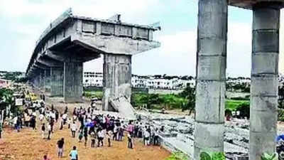 Bridge under construction collapses in Gujarat, 2 killed