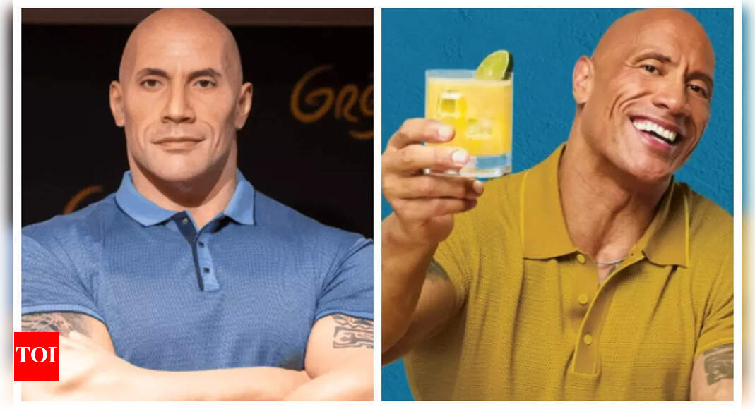 The Rock reacts to controversial waxwork