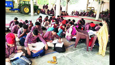 2 months on, Baddowal students continue to study in village gurdwara