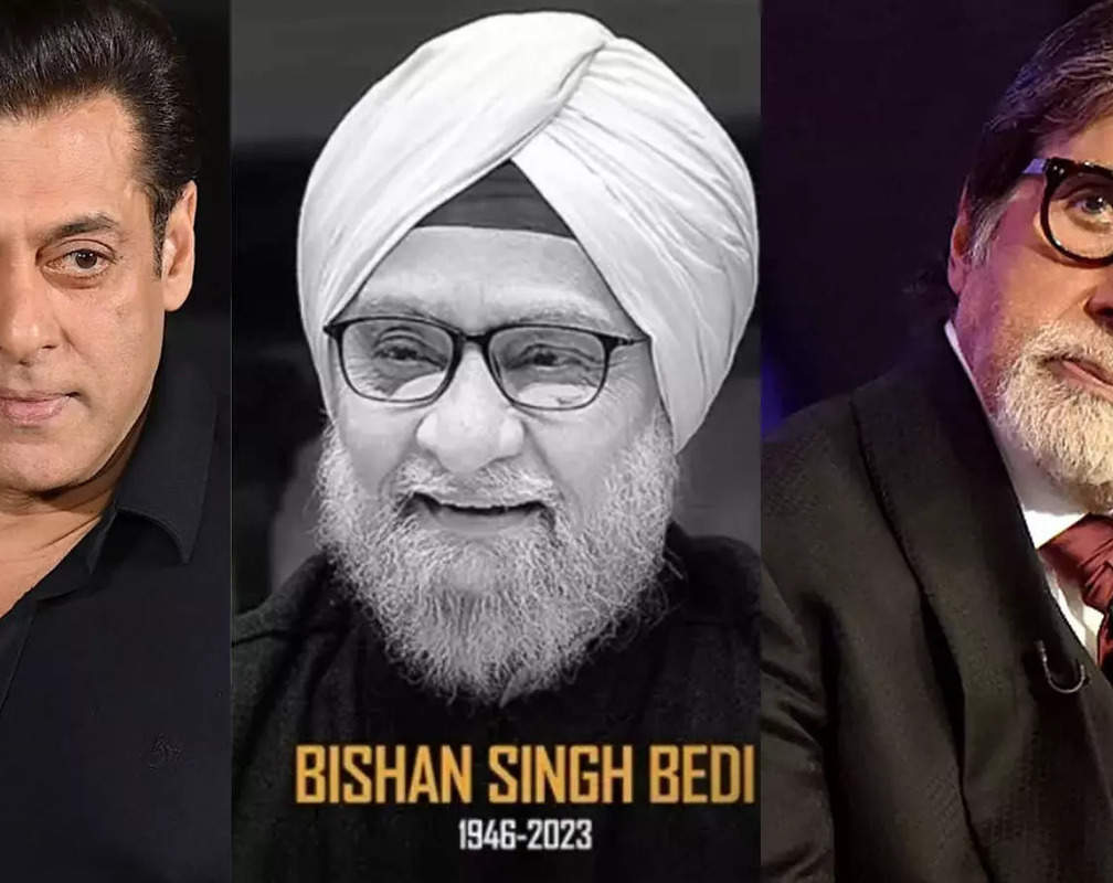 
Salman Khan mourns Bishan Singh Bedi's demise; Amitabh Bachchan, Vicky Kaushal, and others pay heartfelt condolences
