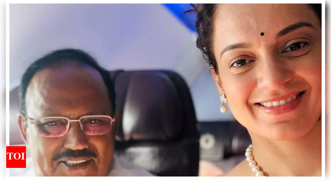 Tejas: Kangana meets Ajit Doval on a flight