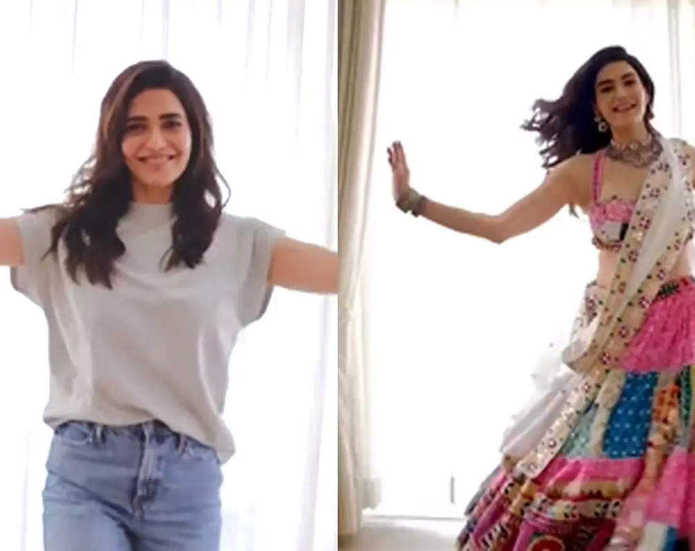 
Karishma Tanna switches from casual to traditional look in the latest transition video
