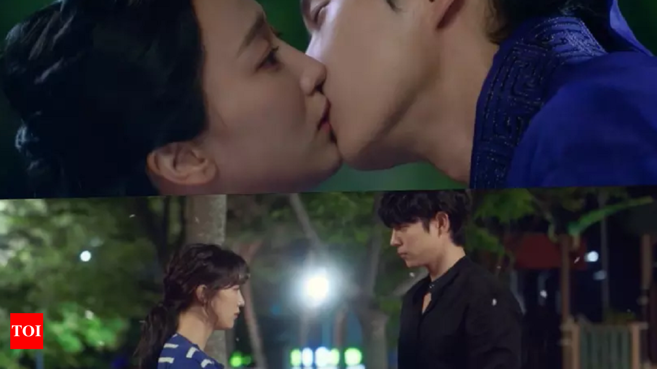 Do Ha and Ha Ni Ta share an intimate kiss in the latest 'Moon in