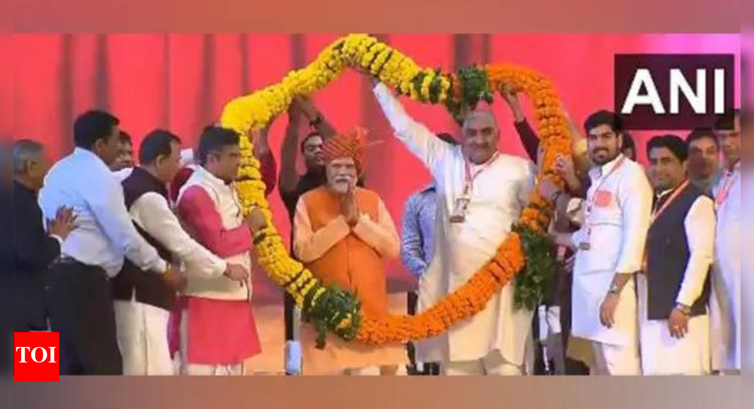 PM Narendra Modi attends 'Ravan Dahan' at Delhi's Dwarka Sector 10 ...