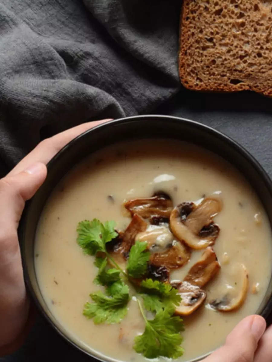 how-to-make-oats-and-mushroom-soup-for-weight-loss-times-of-india