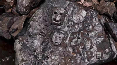 Amazon drought reveals 2,000 year old peculiar human engravings