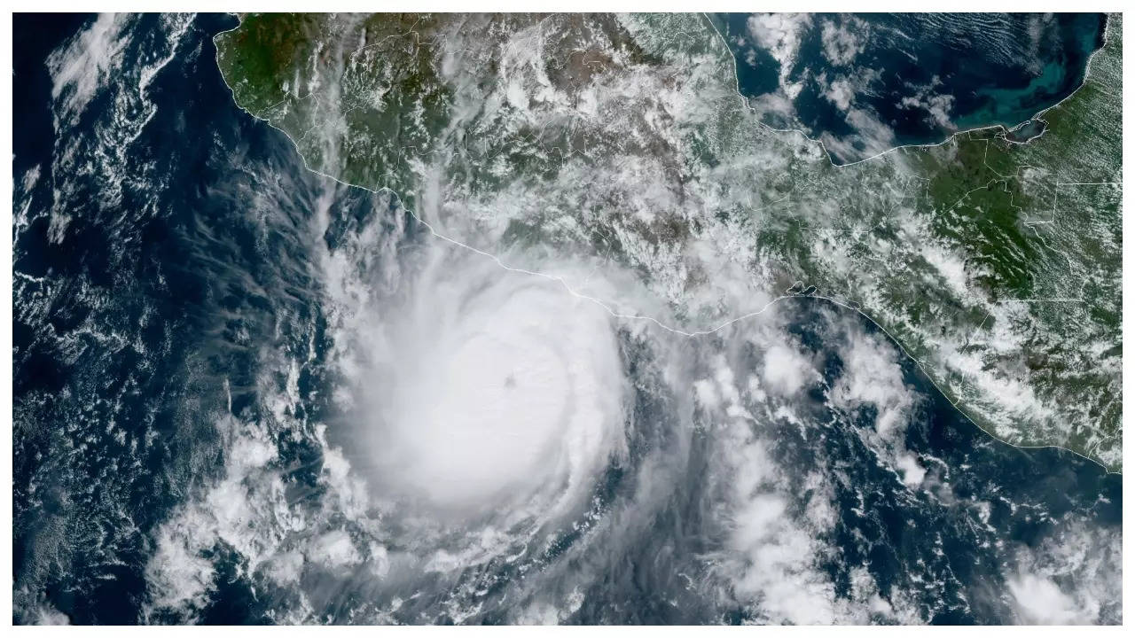 Hurricane Otis now a catastrophic Category 5 storm off Mexico's coast